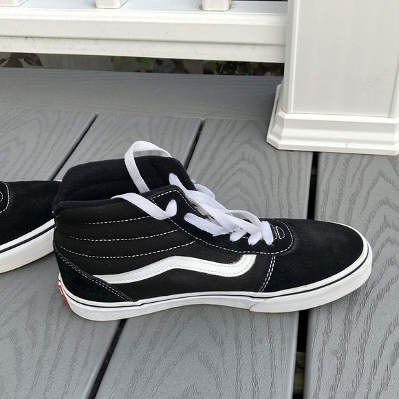 Vans Youth Sk8-Hi Shoes Black Size 6 - Picture 6 of 13